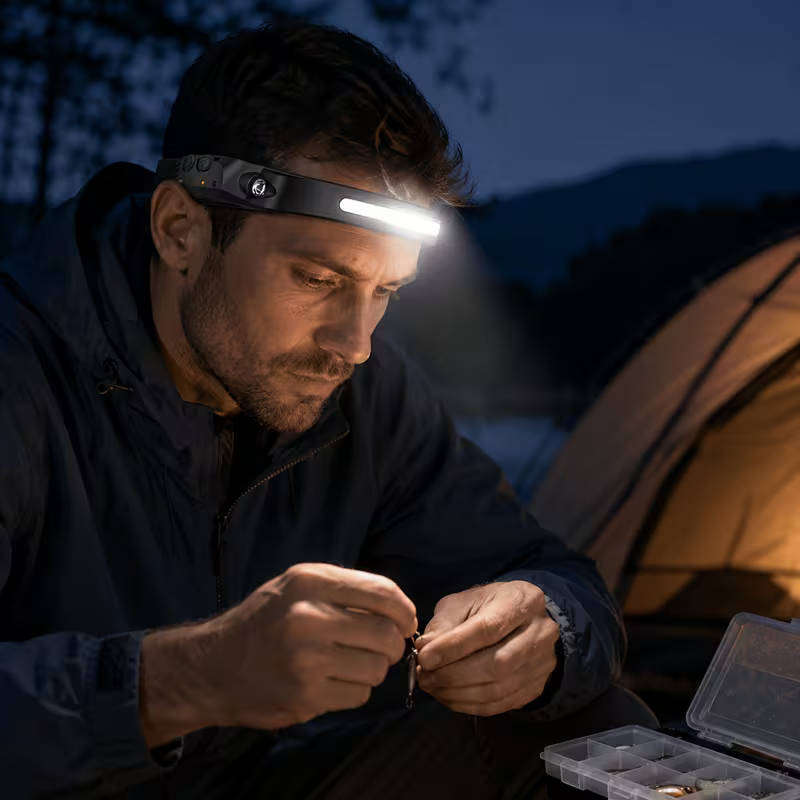 Bright COB Headlamp