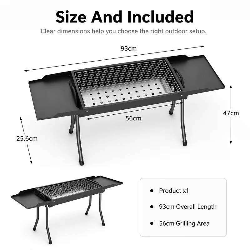 Portable Charcoal BBQ Grill