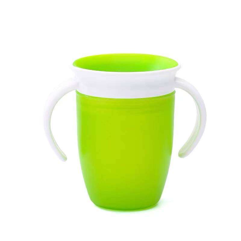 360 Degrees Can Be Rotated Baby Learning Drinking Cup with D