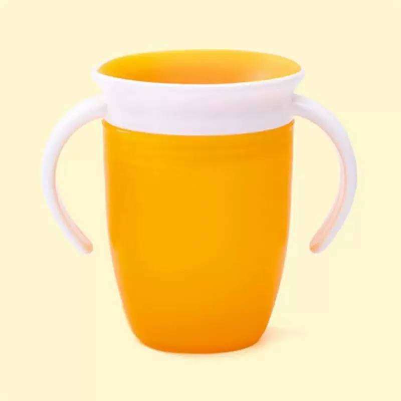 360 Degrees Can Be Rotated Baby Learning Drinking Cup with D