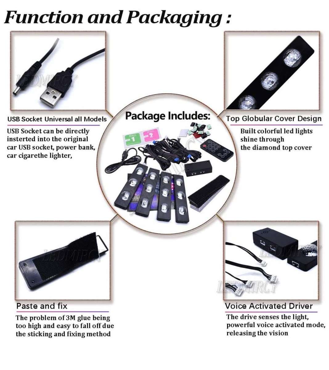 StarLights Of Car Seat Bottom