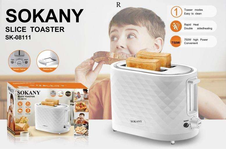 SOKANY SLICE TOASTER SK-08111
