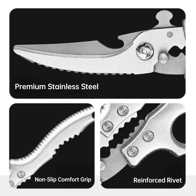 Bone-Breaking Multi-Purpose Kitchen Shears