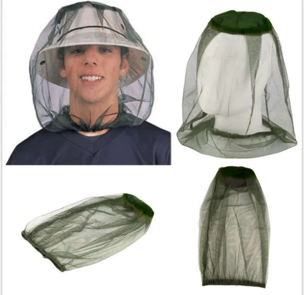 Collapsible And comfortable Mosquito Head Net