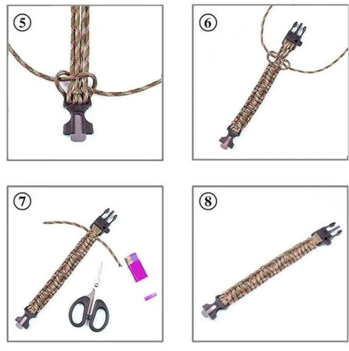 Outdoor Camping Multi-Functional Watch Survival Watch