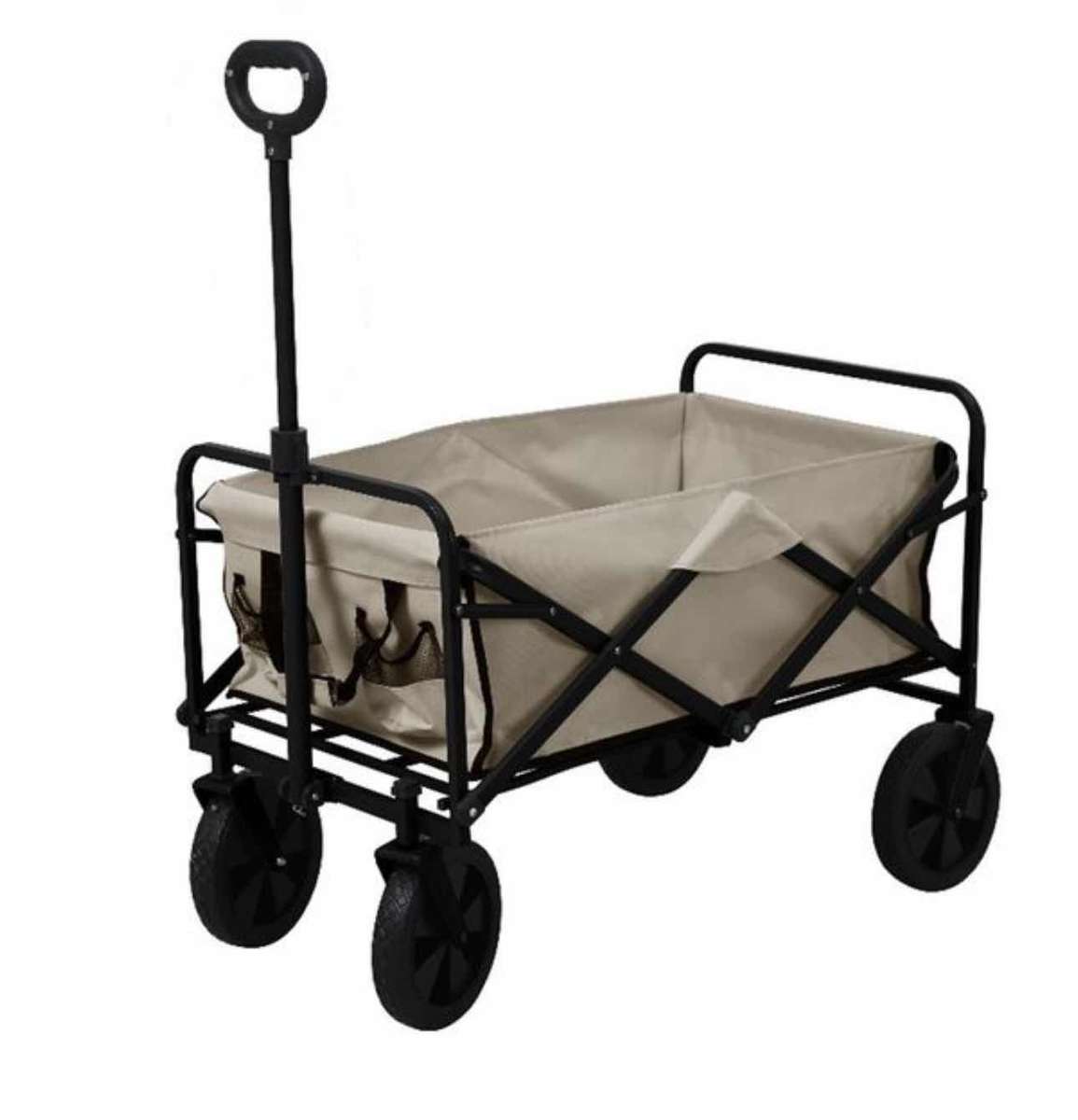 Anchor Heavy Duty Folding Utility Wagon Cart for Camping Outdoor Shopping