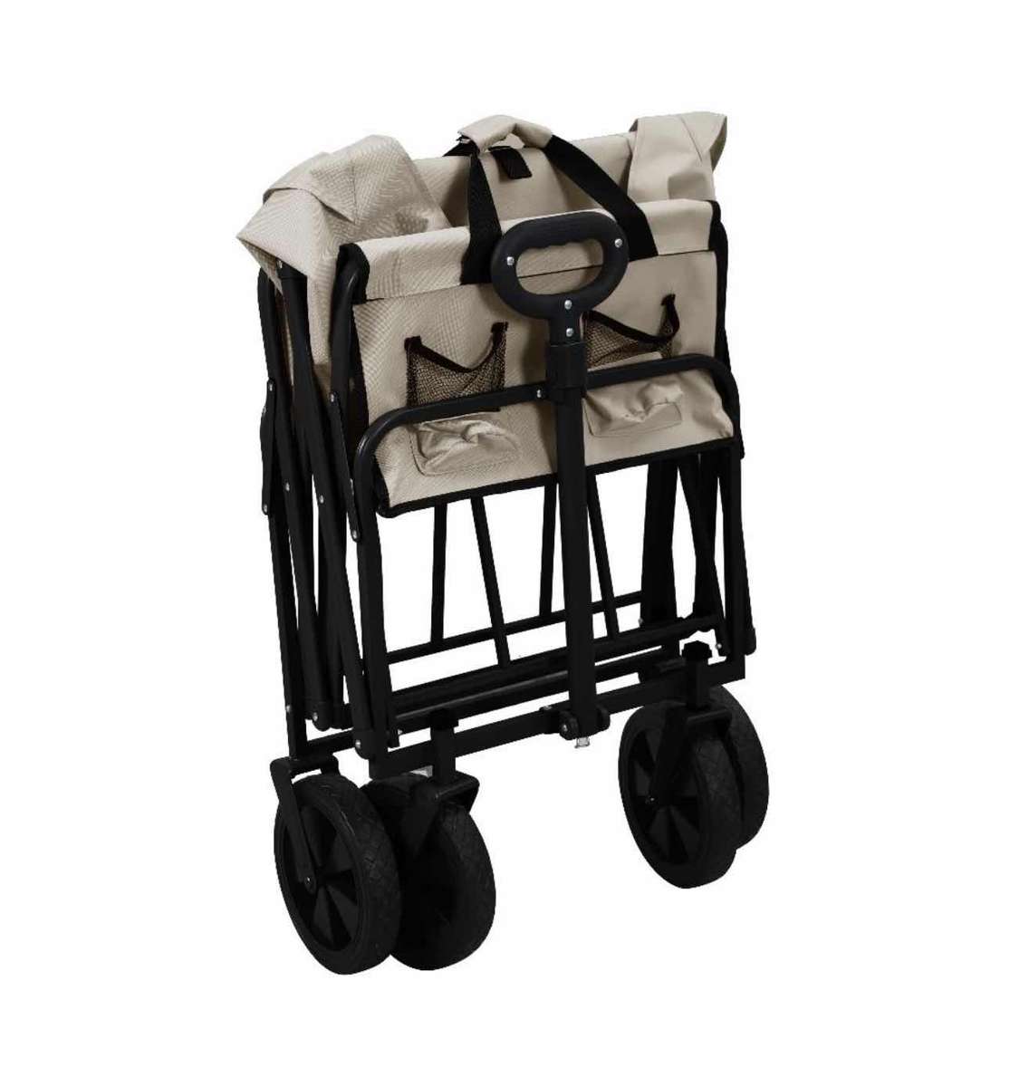 Anchor Heavy Duty Folding Utility Wagon Cart for Camping Outdoor Shopping