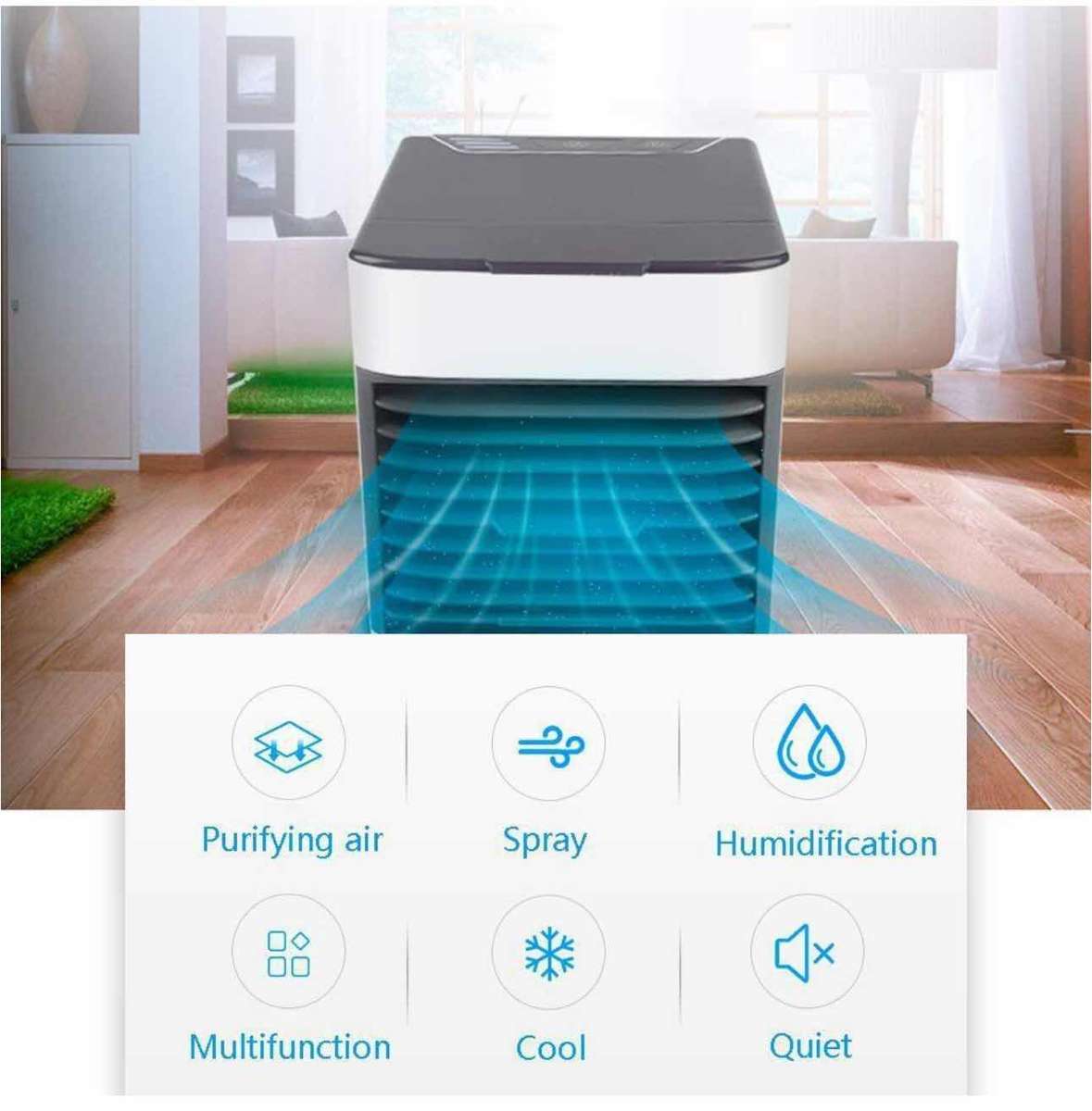 Personal Space Air Cooler Ultra Fan Humidifier Purifier