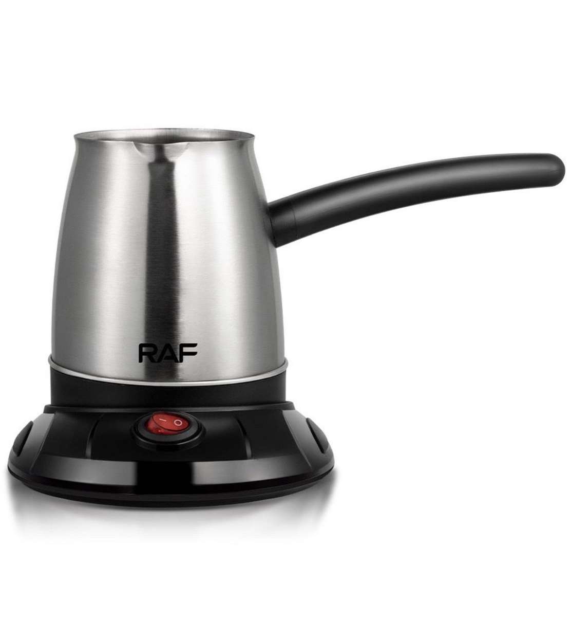 RAF Stainless Steel 0.5L 600w Turkish Coffee Maker Electric Coffee Pot