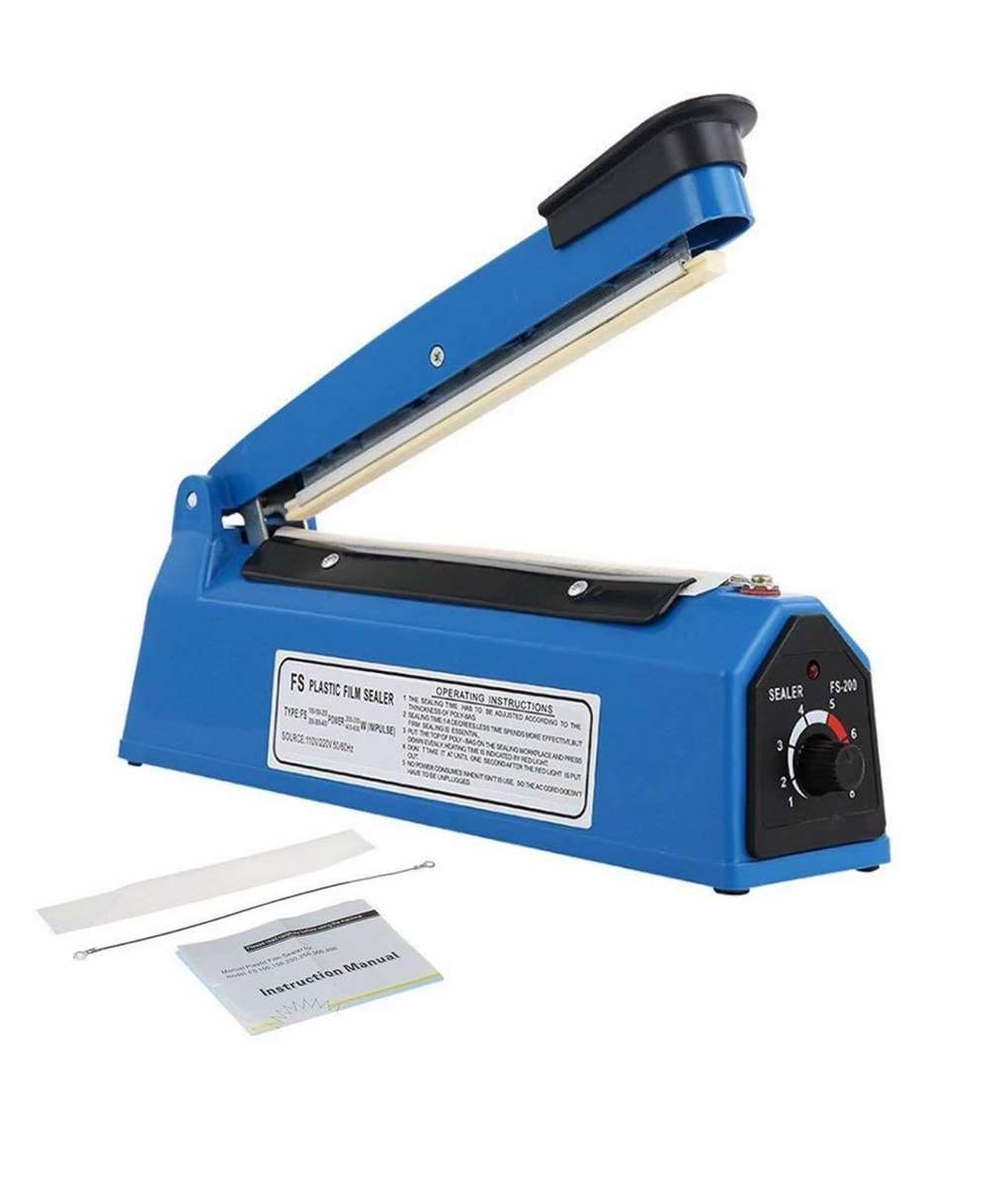 200mm Electric Impulse Sealer for PP/PE Bags Plastic