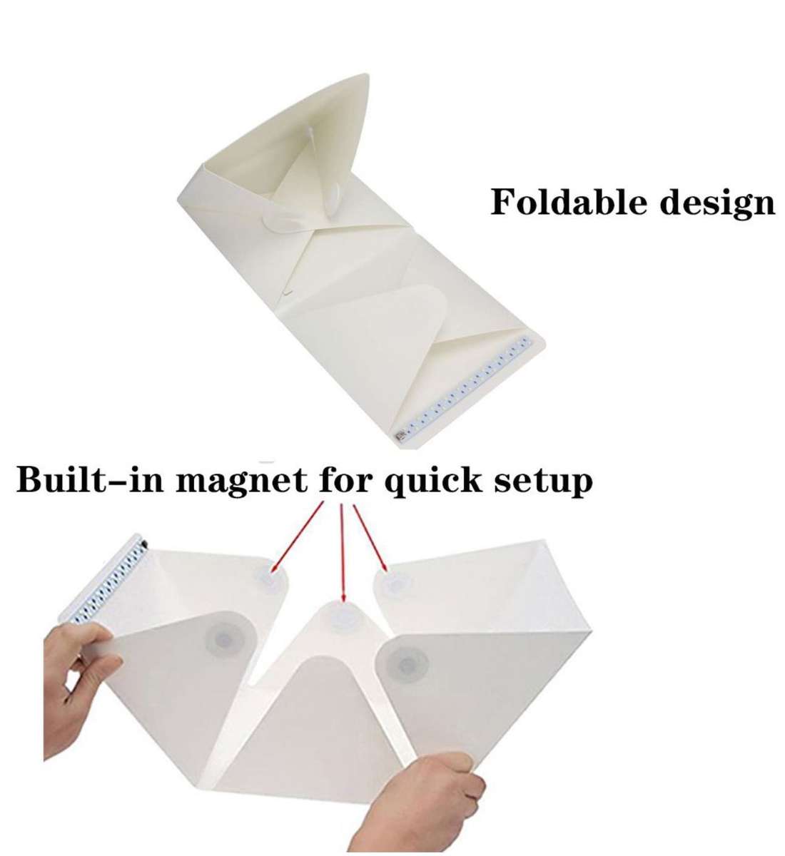 Portable Magnet Folding Mini LED Lightbox Photo Studio Box