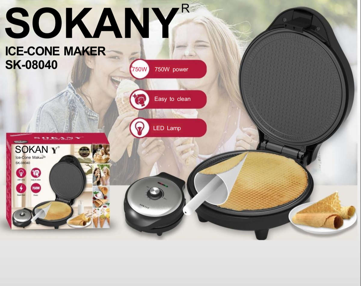 SOKANY ICE-CONE MAKER 750W
