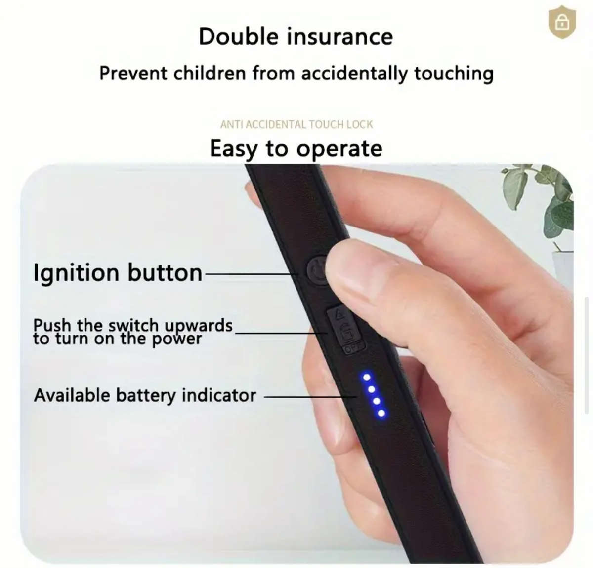 Windproof Charging Arc Lighting