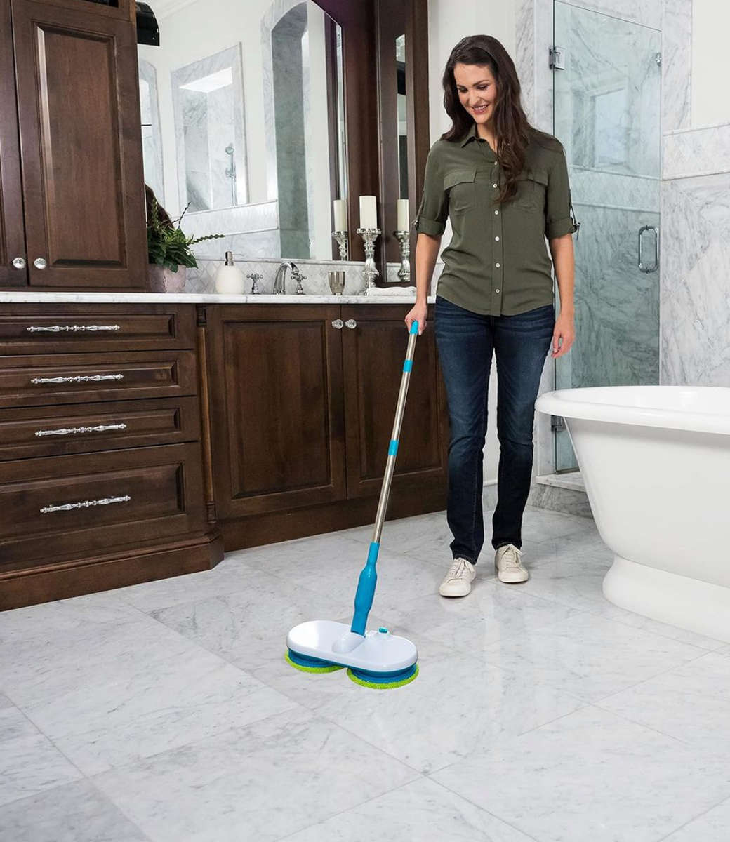 Cordless And Rechargeable Motorized Spin Mop