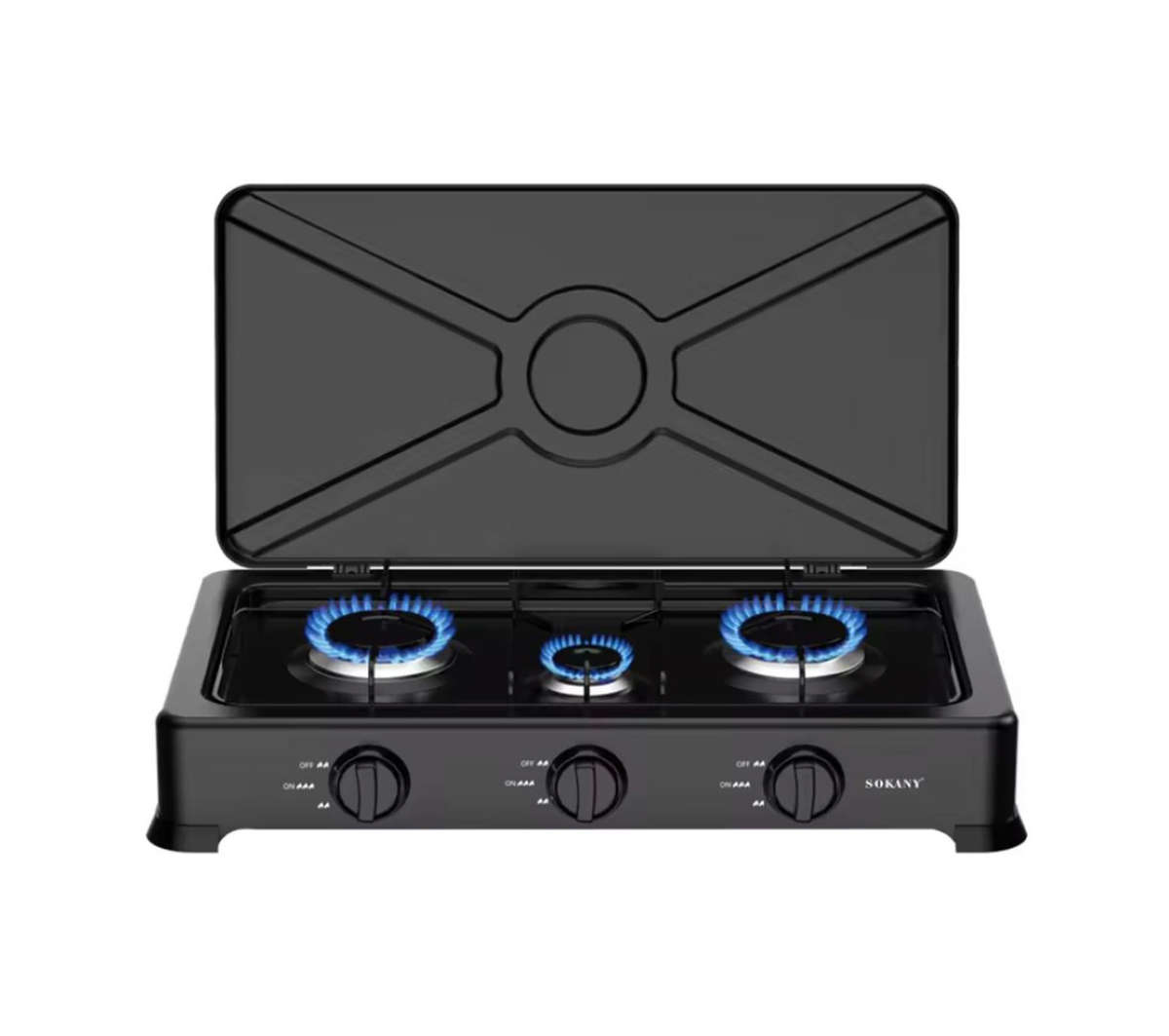 Sokany Gas Stove (3 Burner) - SK-07003