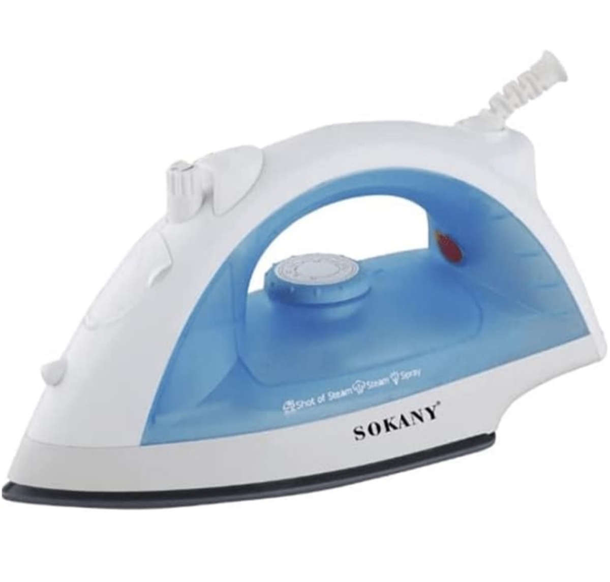 Sokany Ceramic Plate Non-Stick Steam Iron - ES-198A