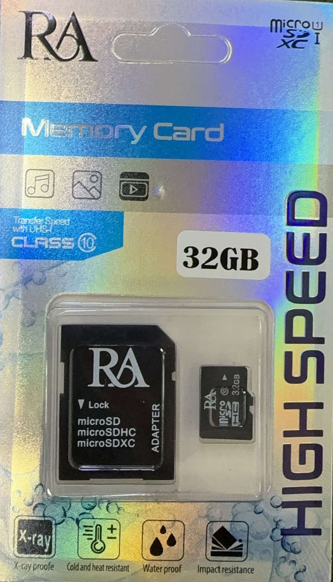 32GB SD Memory Card - Black