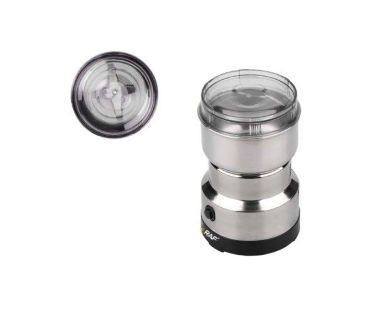 RAF - Silver Stainless Steel Coffee Grinder
