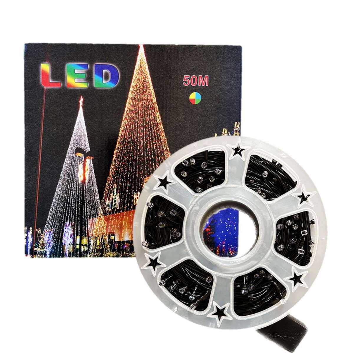 50M LED Decoration Fairy Lights-BLUE-RGB-WARM WHITE-WHITE