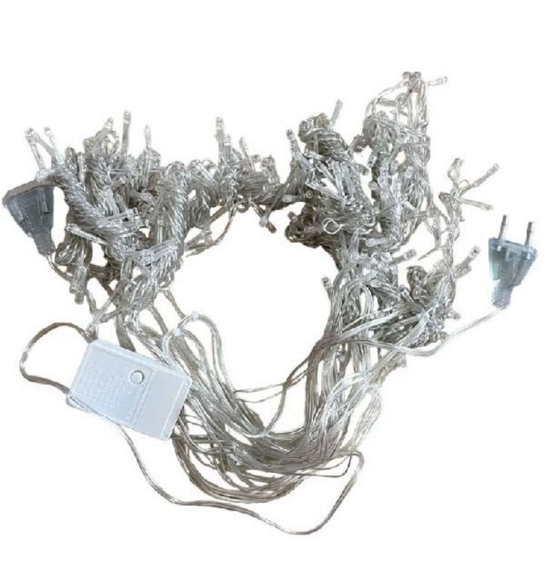 3m x 3m LED Fairy Light Curtain-Warm White-WHITE-RGB