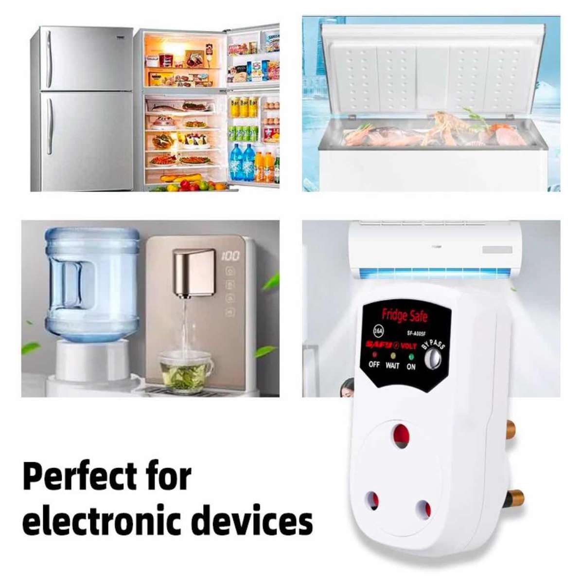 Fridge Safe - Low Voltage Protector Plug