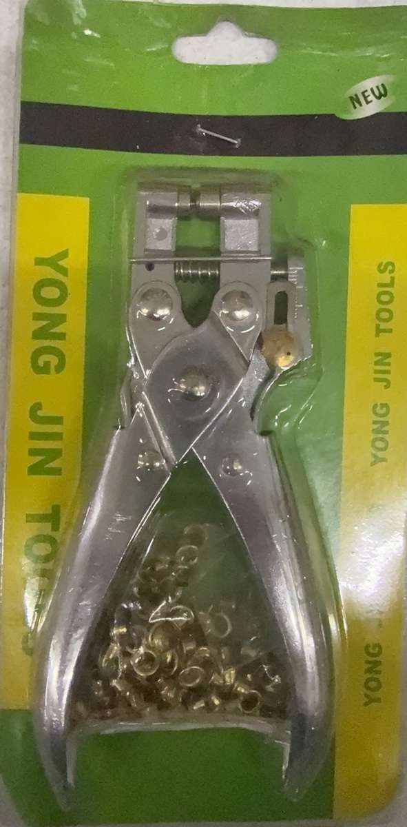 Eyelet Plier + Eyelets