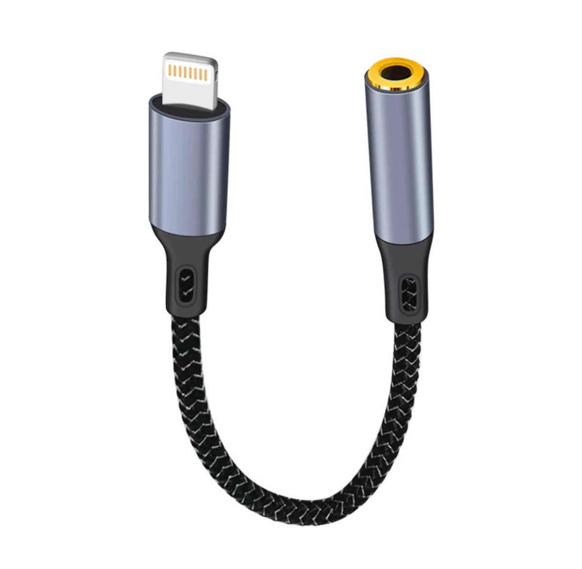 iPhone Headphone Adapter Lightning to 3.5mm Jack iPhone Aux Adapter