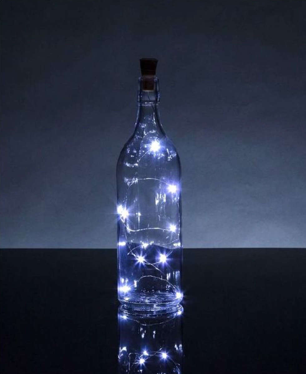 AICOM Bottle Cork LED Fairy String Lights for Decorations 1M