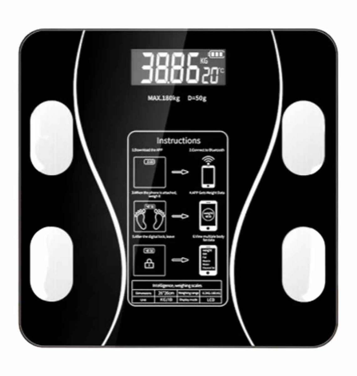 Smart Home Bathroom Scales Digital Scale Body Weight