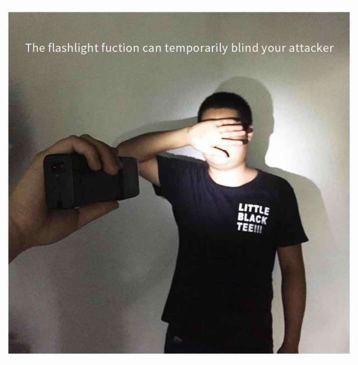 Self-Defense Taser With Flashlight