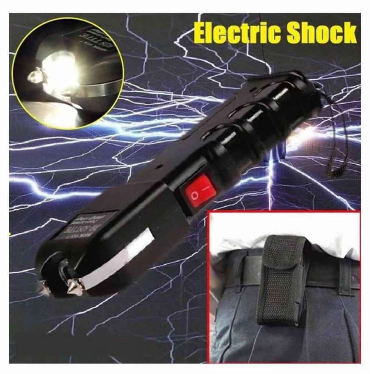 Self-Defense Taser With Flashlight