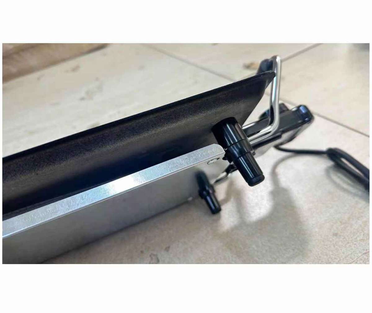 Home electric baking tray with non stick coating electric frying pan 1800W