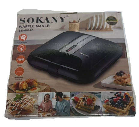 SOKANY WAFFLE MAKER SK-08070