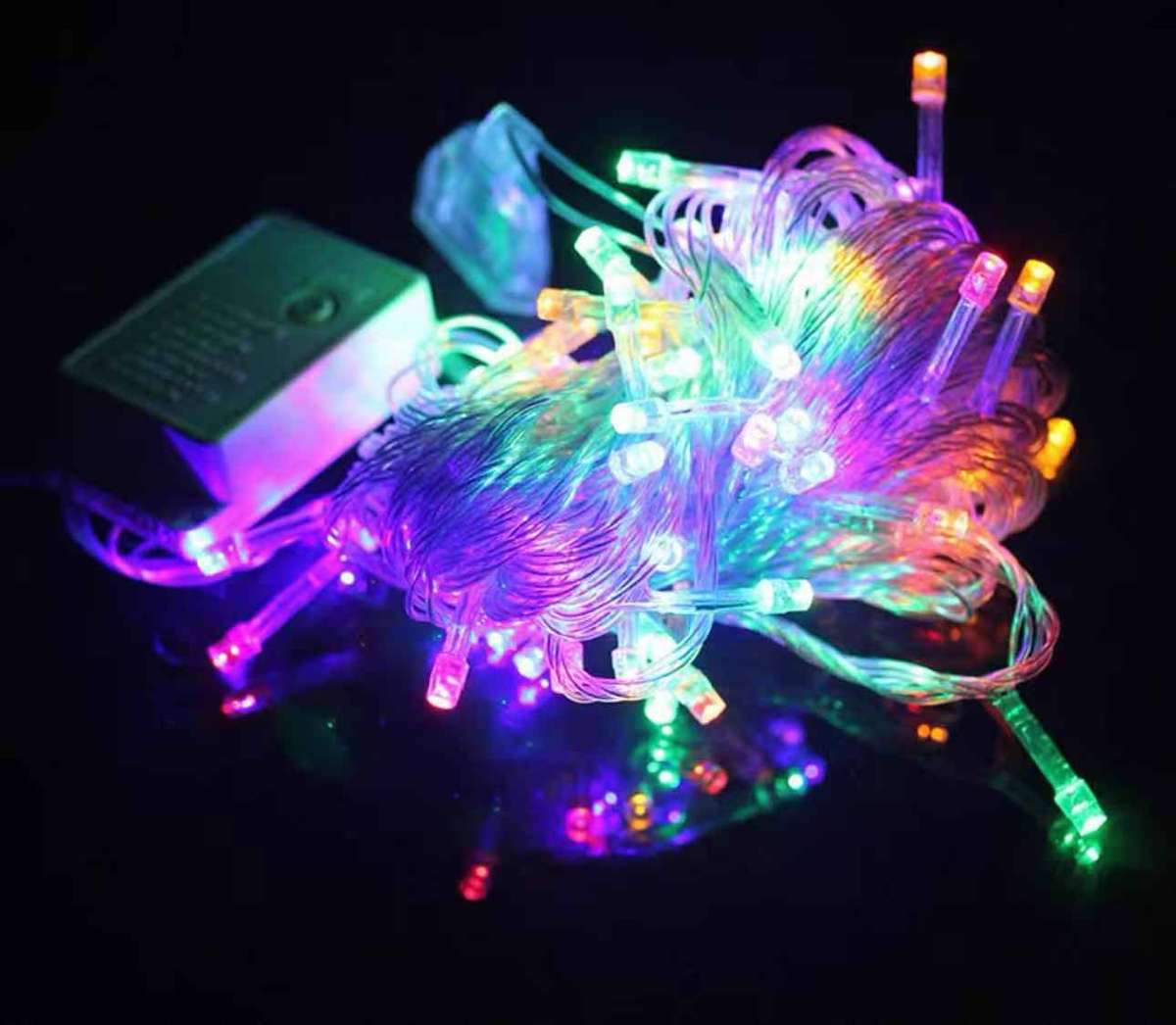 Christmas LED String Decorative Wedding Party Fairy Lights 7M Extendable-MIX colours