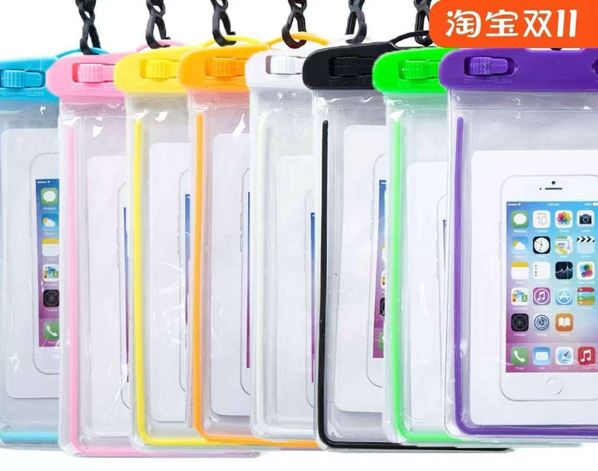 Universal Waterproof Phone Case - Transparent, Touchscreen Seal Bag for All-Weather & Swimming