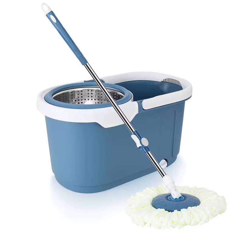 Large Capacity Spin Mop Bucket Set with Wringer