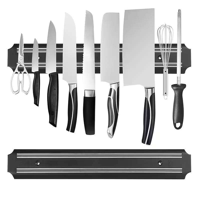 Magnetic Storage Rack for Wall-Mounted Installation