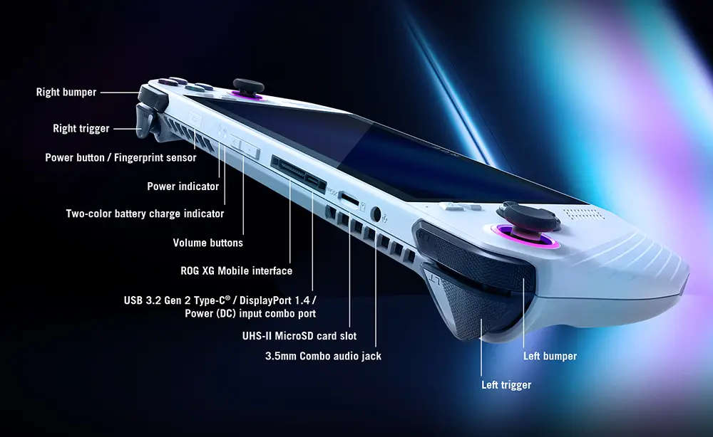ASUS ROG ALLY Z1 EXTREME Handheld Gaming Console