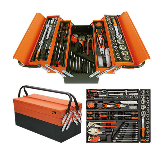 85pc Tool Set with Cantilever Metal Box