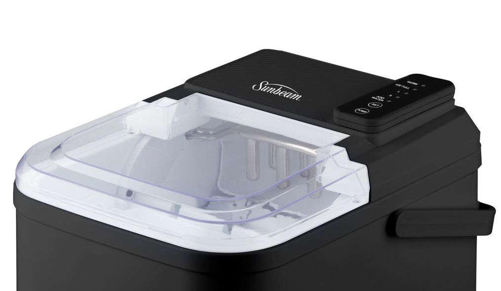 Sunbeam 12kg Ice Maker - Bullet Shape Ice - Built In Warning Alarms