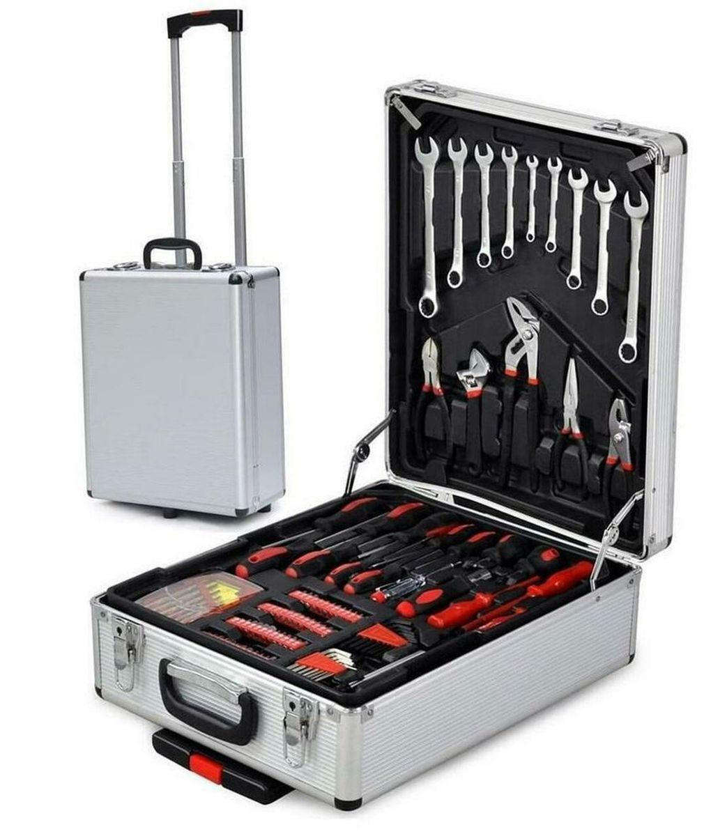 187pc All-In-One Handyman DIY Tool Kit On Wheels