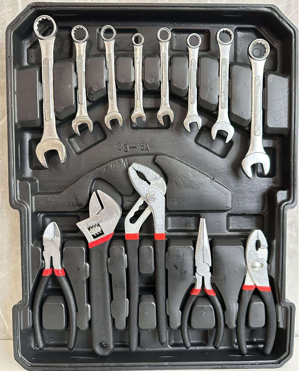 187pc All-In-One Handyman DIY Tool Kit On Wheels
