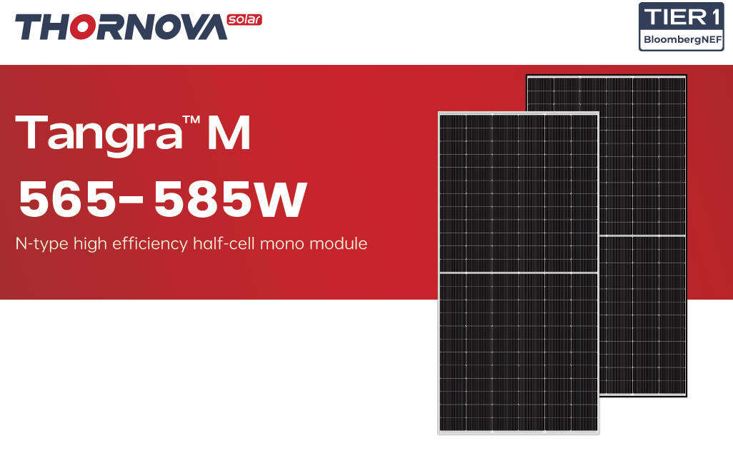 580W Thornova 144-Cell Solar Panel  Advanced Solar Technology