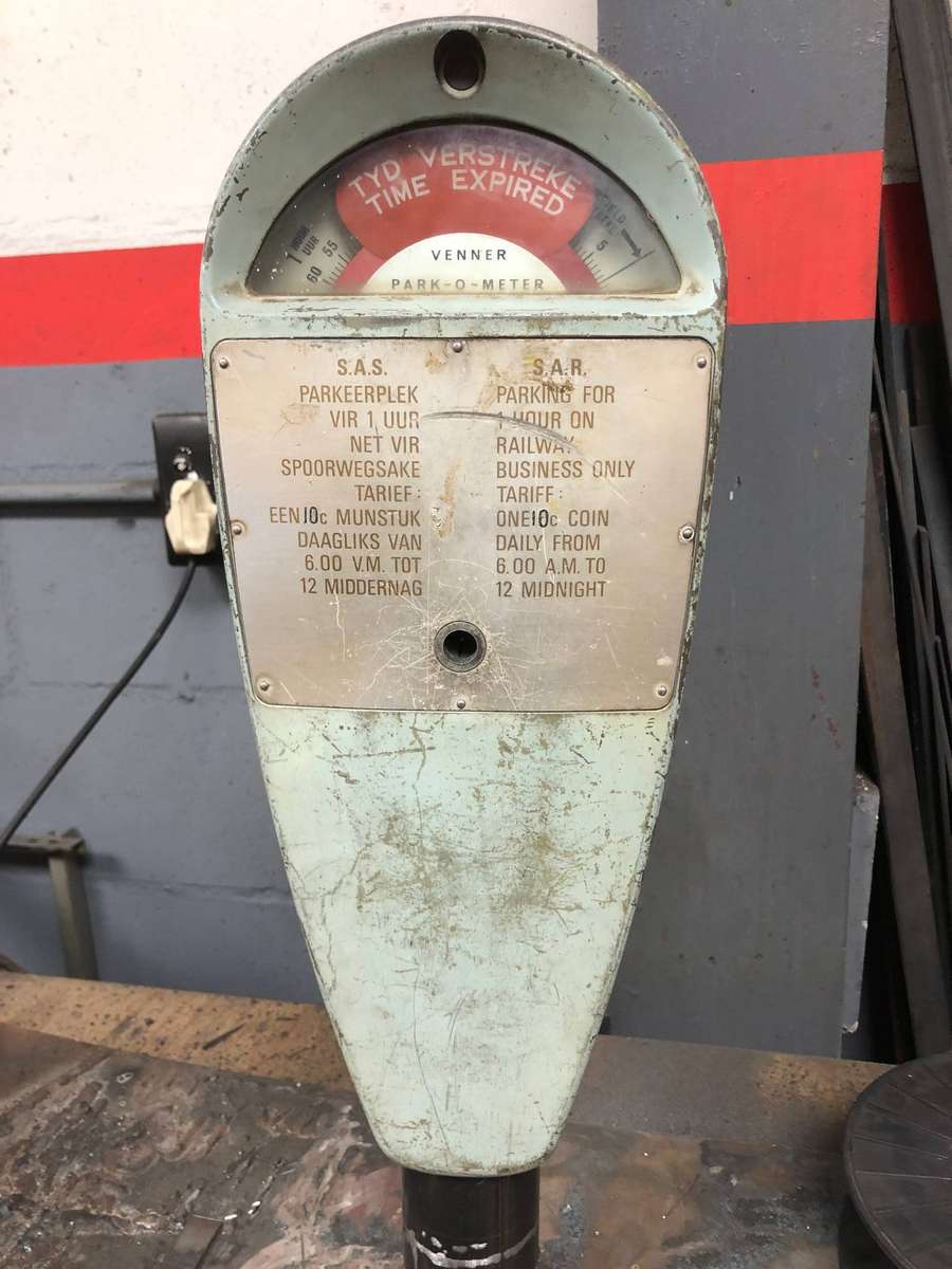 VDO Parking Meter used in SA Rail Parking lot