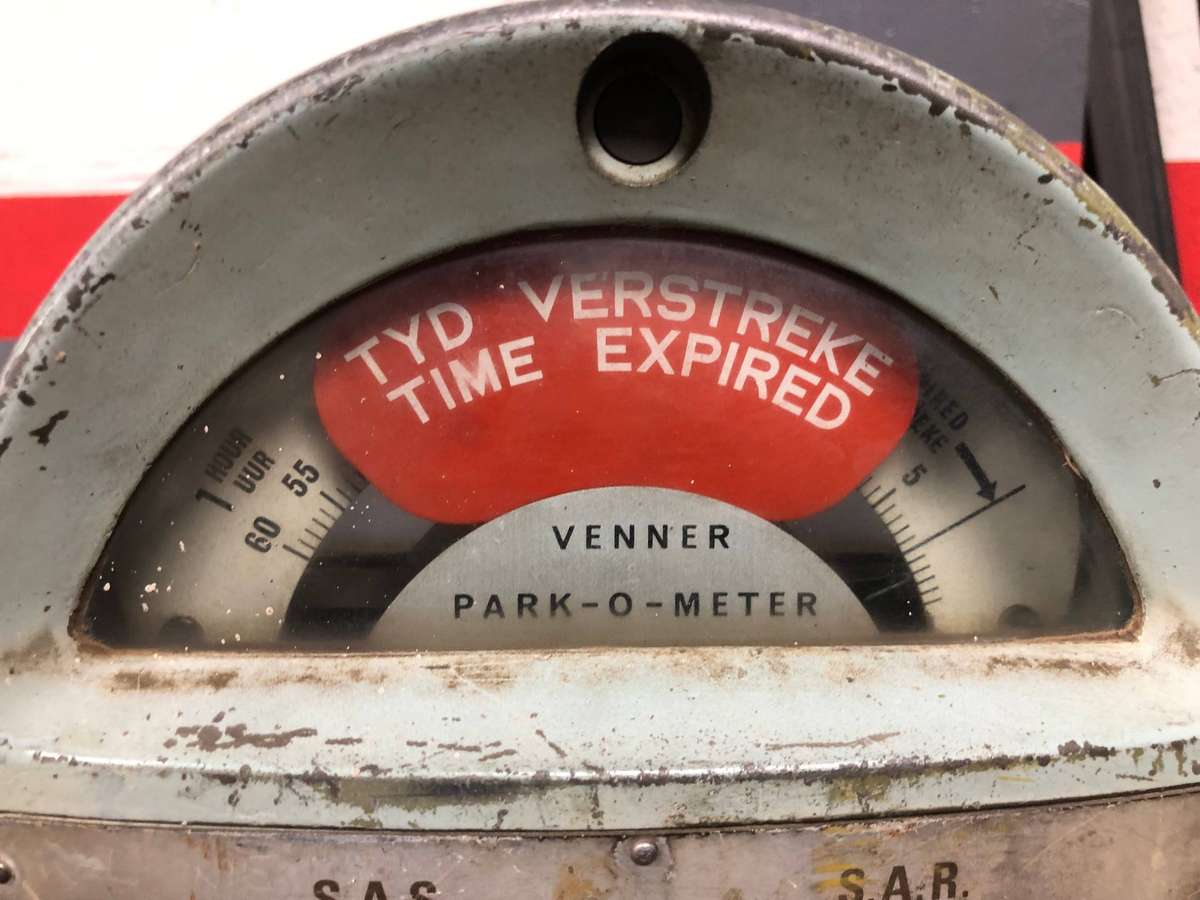 VDO Parking Meter used in SA Rail Parking lot