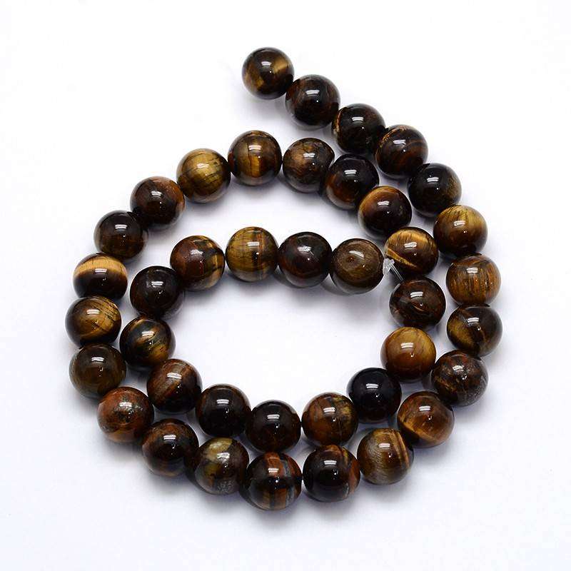 Tiger's Eye Beads - 6mm - 60pcs