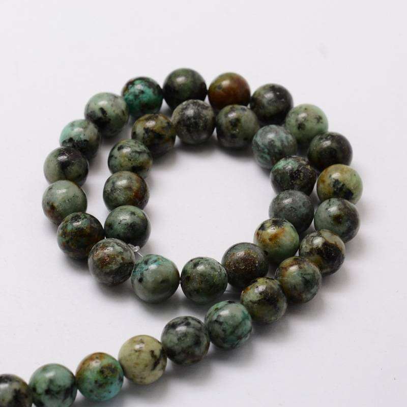 African Turquoise Jasper - 6mm - 58pcs
