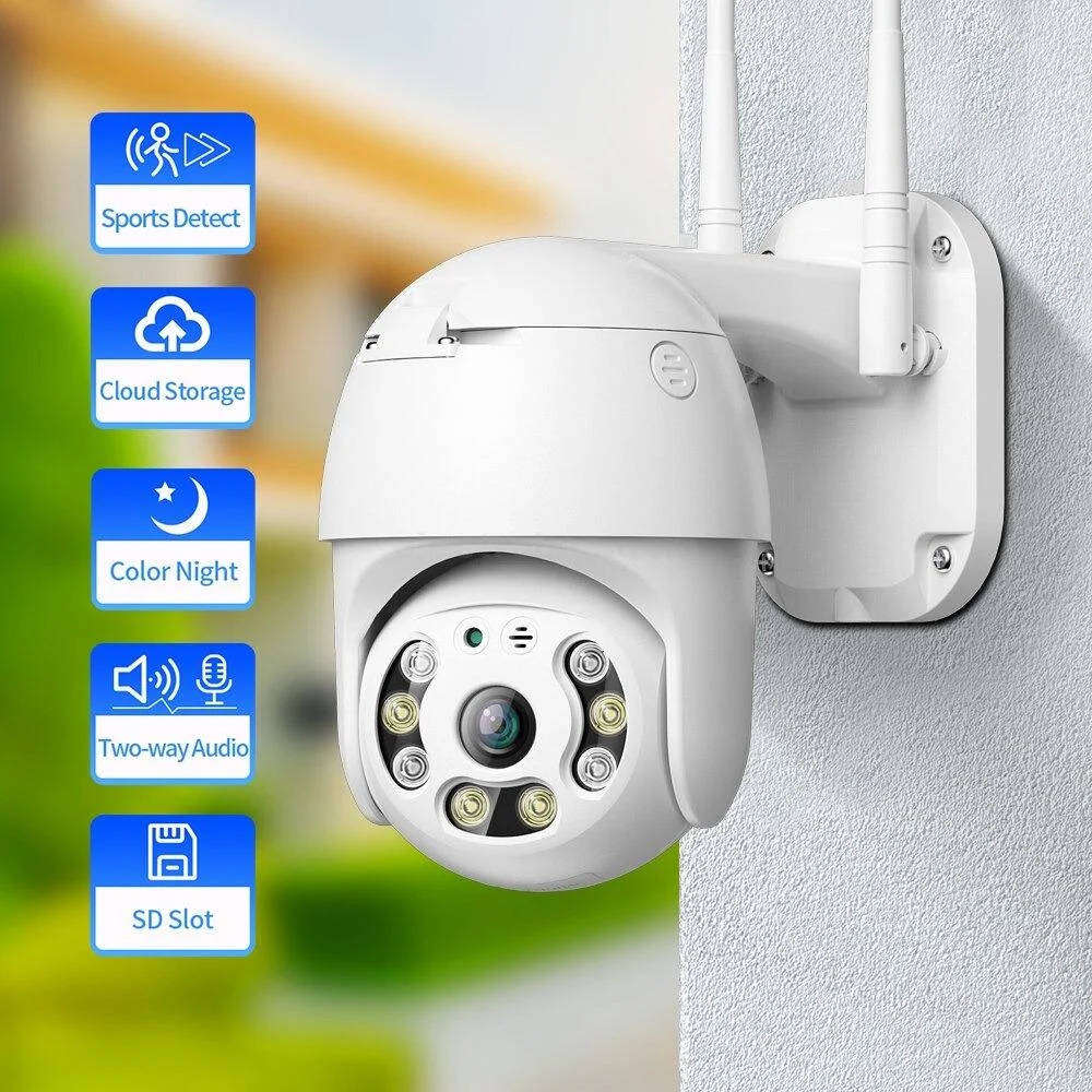 WI-FI SMART CAMERA - 1080P - IPC-258 WIFI 1080P