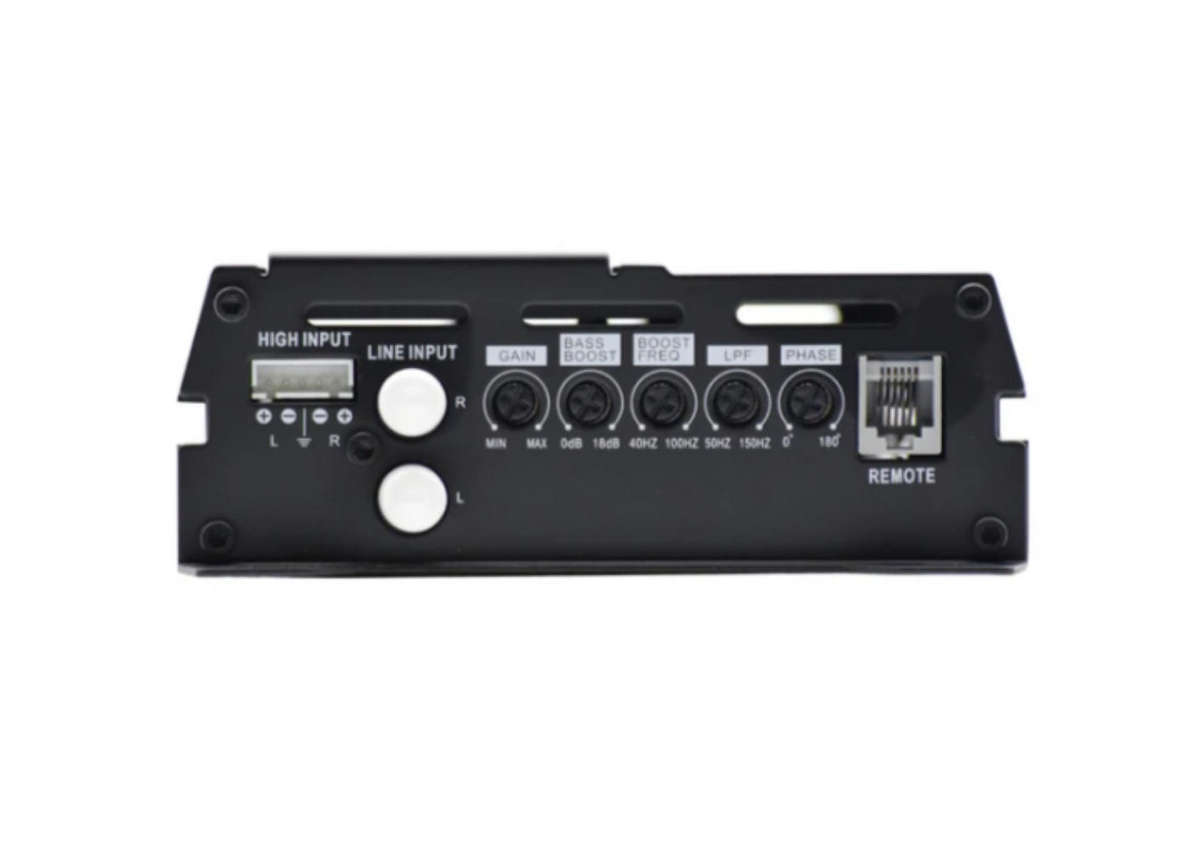 Powerbass 6000W Monoblock Amplifier With Bass Controller
