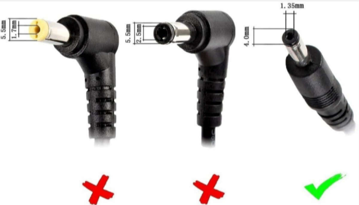 Asus  Replacement Laptop Charger - 19V 3.42A 65watt 4.0mm x 1.35